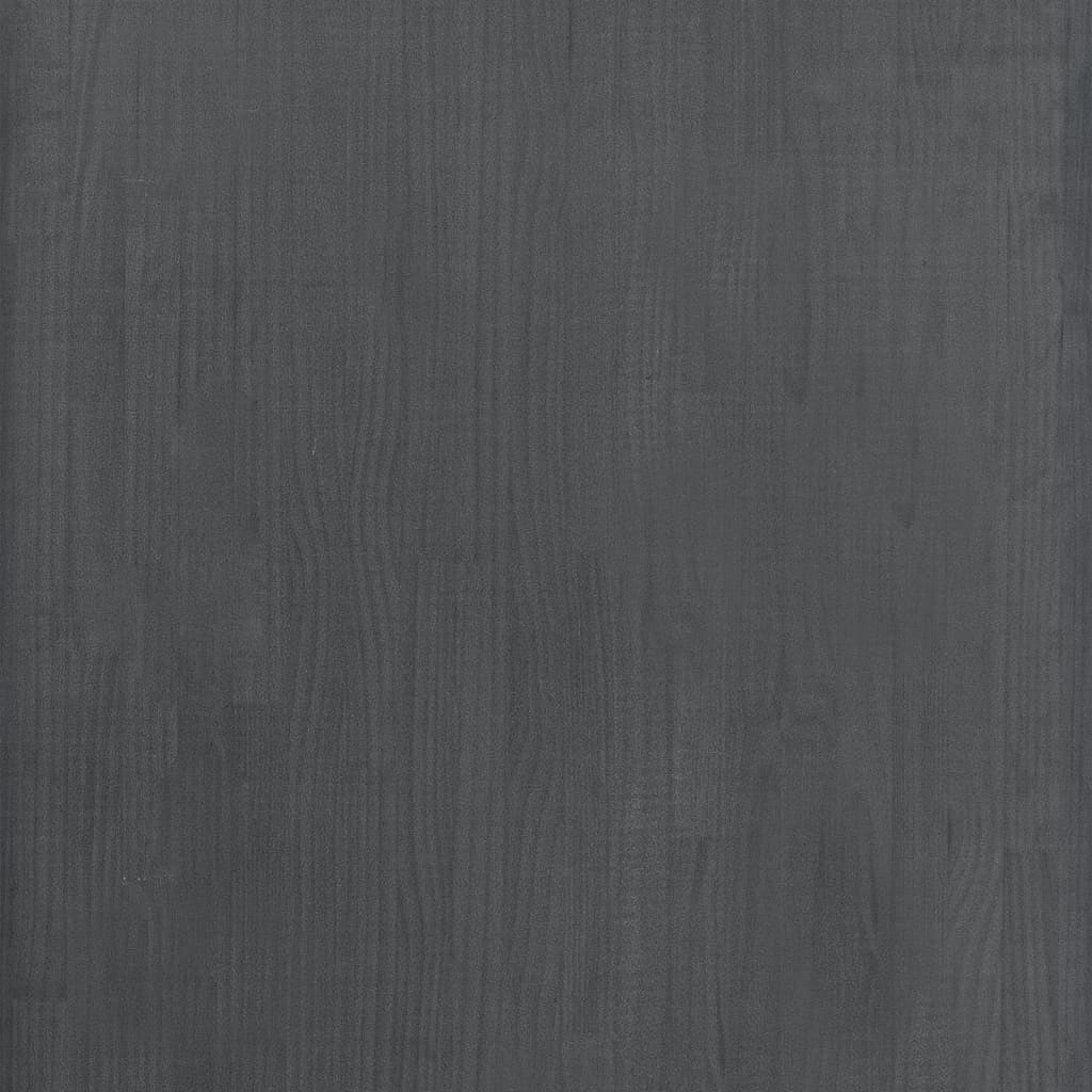 Set di 2 ripiani portaoggetti 60 x 30 x 210 cm in legno di pino massiccio grigio 02_0000664