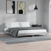 Giroletto-Struttura Letto Grigio Sonoma 140x200 cm in Legno Multistrato 804551