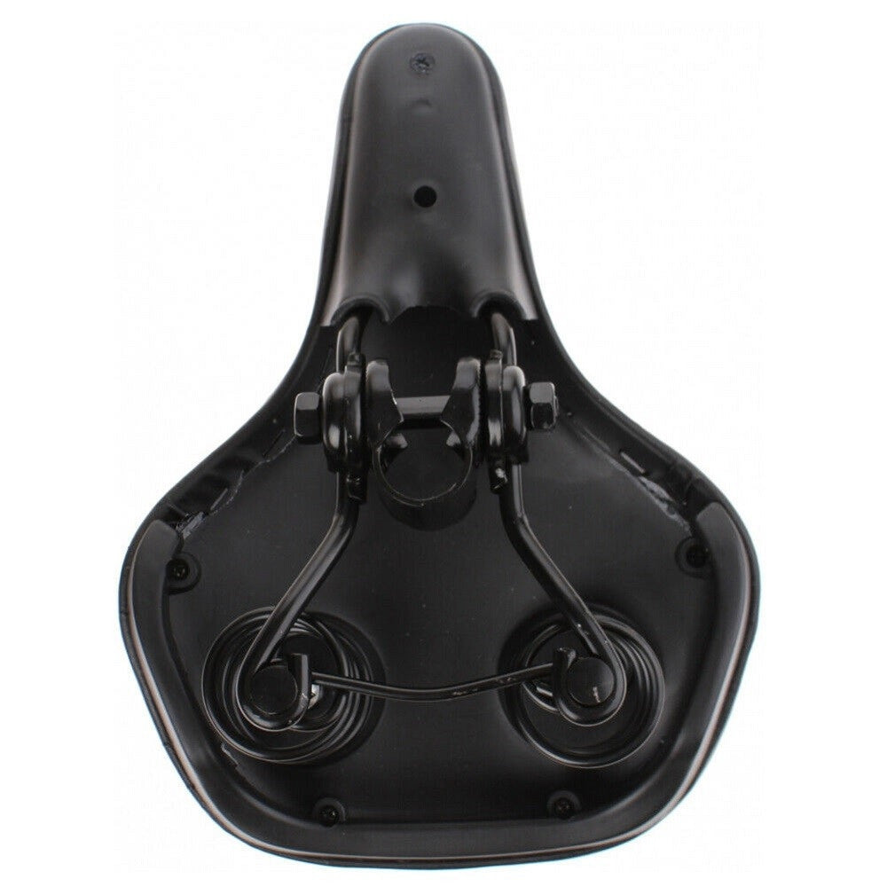 Trade Shop - Sella Bicicletta In Gel Sedile Per Bici Mountain Bike Sellino Universale Nero -
