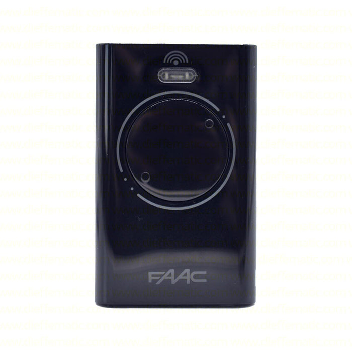 TELECOMANDO 7870071 FAAC 2 CANALI AZIONAMENTO XT2 433 MHZ SLH LR NERO
