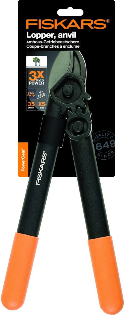 Fiskars TRONCARAMI POWERGEAR INCUDINE L31 cm. 39,5