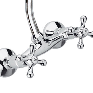 Rubinetto lavello a muro con canna superiore jota - serie liberty