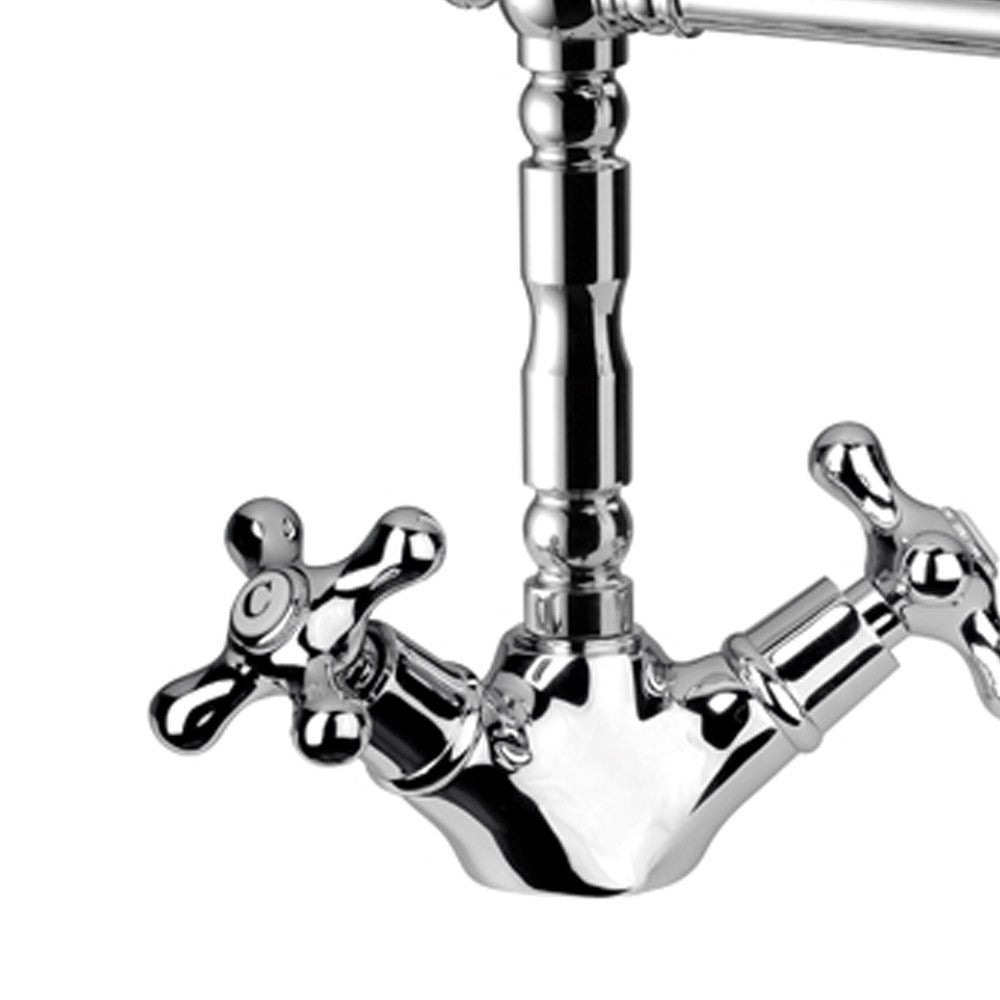 Rubinetto lavello con canna antica - serie liberty