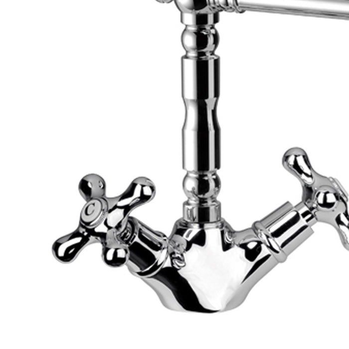 Rubinetto lavello con canna antica - serie liberty