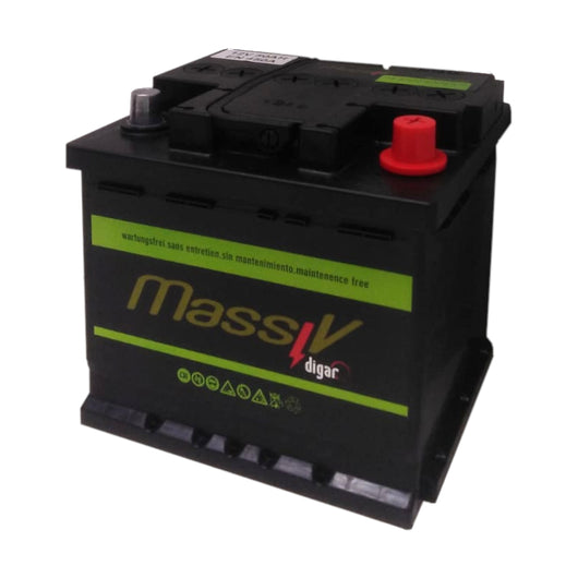 BATTERIA PLUS 50AH DX 12V 450A 207X175XH190MM