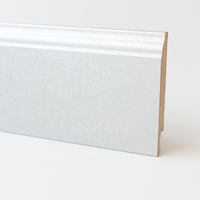 battiscopa in mdf barocco alluminio mm.14x120x2400 cod:ferx.2250