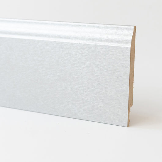 battiscopa in mdf barocco alluminio mm.14x120x2400 cod:ferx.2250