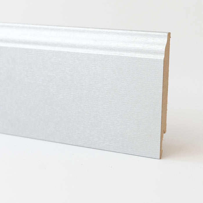 battiscopa in mdf barocco alluminio mm.14x120x2400 cod:ferx.2250