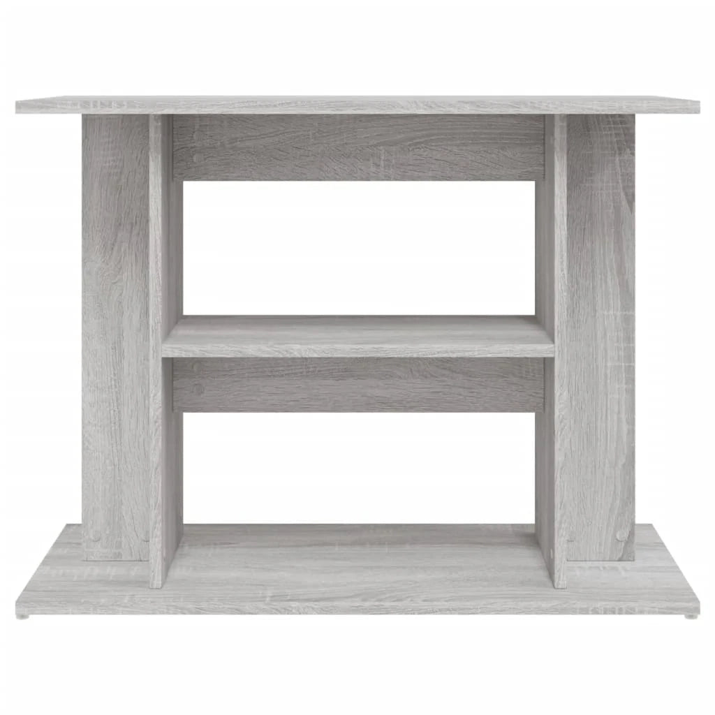 Supporto base per mobiletto acquario mobili Sonoma 80 x 35 x 60 cm legno ingegnerizzato grigio 02_0045092