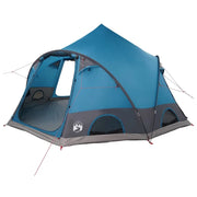 Tenda a cupola per 4 persone con tetto Blu 505 x 450 x 248 cm