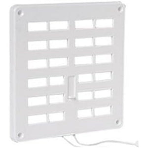 Griglia a flusso regolabile 200x 200 mm vecamco 9750-032-01