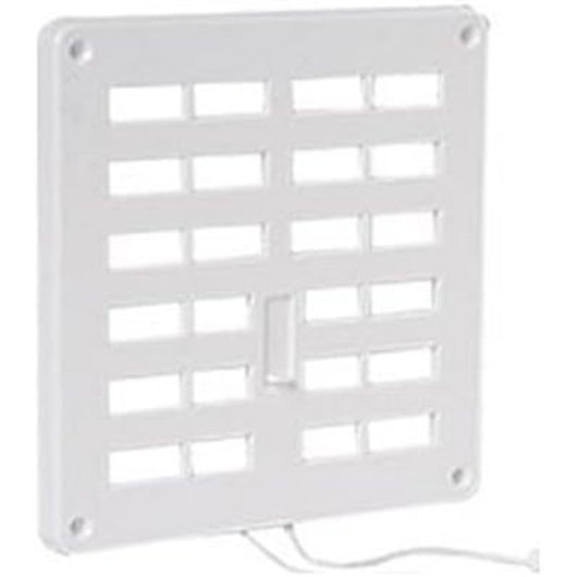 Griglia a flusso regolabile 200x 200 mm vecamco 9750-032-01