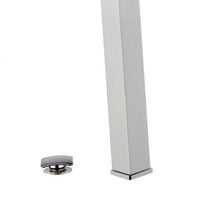 Rubinetto a cascata extra alto per bacinelle design quadro