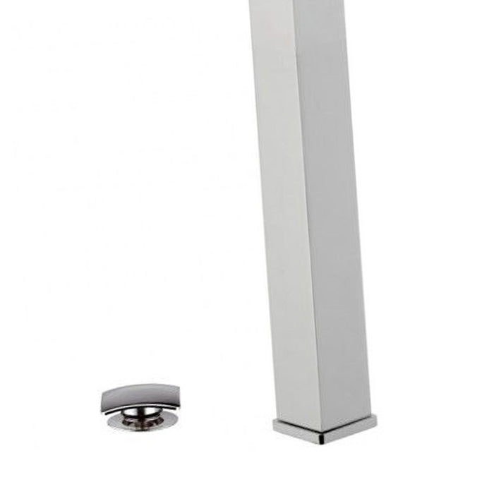 Rubinetto a cascata extra alto per bacinelle design quadro