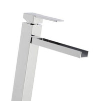 Rubinetto a cascata extra alto per bacinelle design quadro