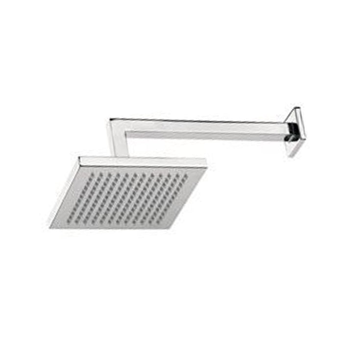 Set doccia con soffione, bocca incasso e miscelatore - serie qubika cascata