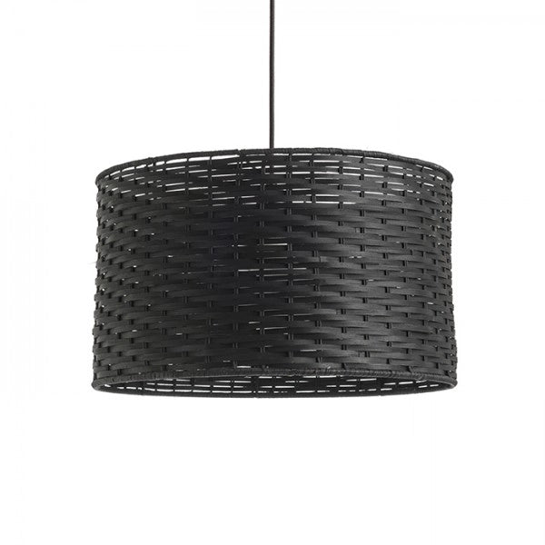 Lampada FIATLUX 41/24 a sospensione nero bambù 230V E27 15W