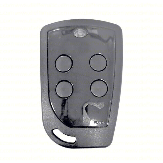 TELECOMANDO PUJOL VARIO 4U BLACK ROLLING CODE 433 MHz 4 TASTI D112189 P9EM4UB000