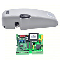 ATTUATORE MOTORE PER PORTA BASCULANTE BOX GARAGE 230V CON CENTRALE QUADRO BAZER