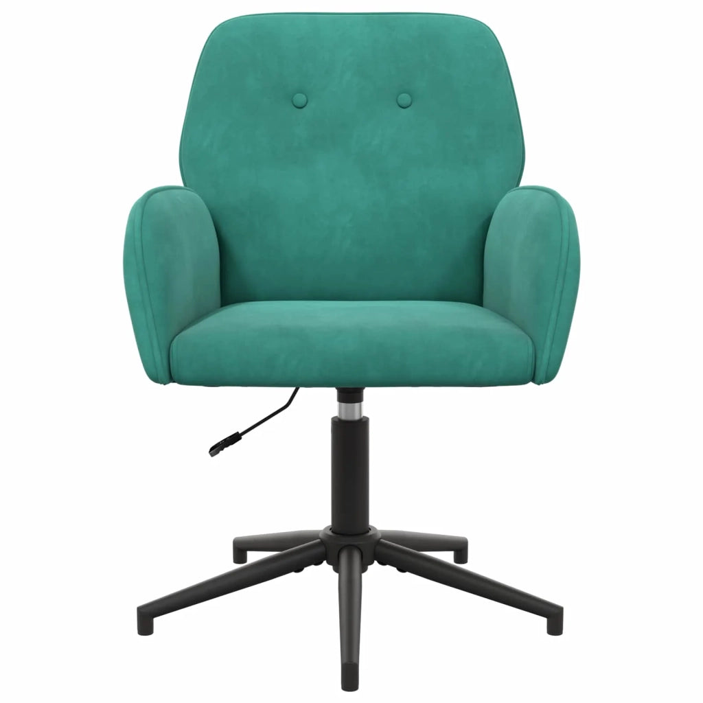 Sedie da scrivania girevoli 2 pz 54 x 55 x 90 cm Turchese 3428327