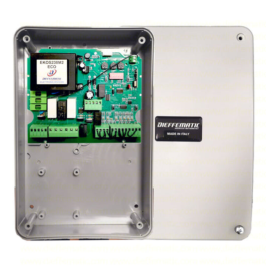 QUADRO CENTRALINA CANCELLO BATTENTE SI ADATTA A CAME ZA5 ZF1 ZA3 EKOSM2 CON BOX