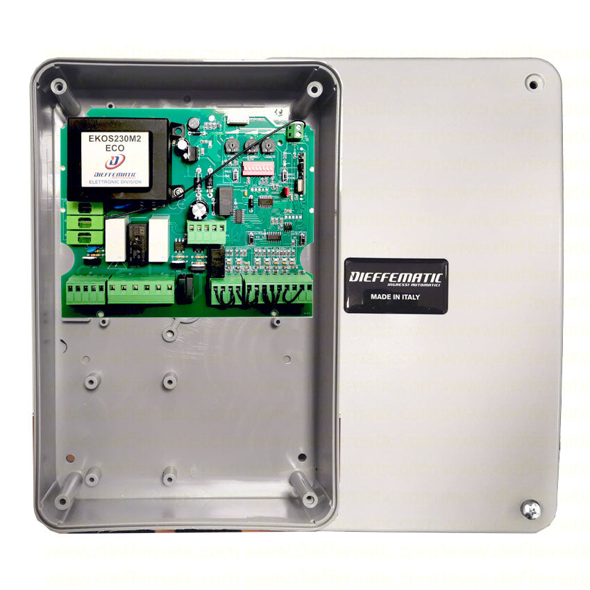 QUADRO CENTRALINA CANCELLO BATTENTE SI ADATTA A CAME ZA5 ZF1 ZA3 EKOSM2 CON BOX