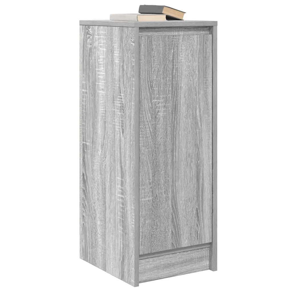 Credenza Grigio Sonoma 29,5x34x76 cm in Legno Multistrato 861612