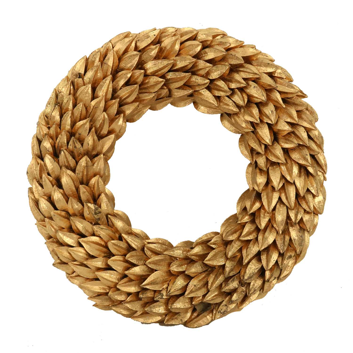 Coroncina glitter oro cm Ø30xh5,5