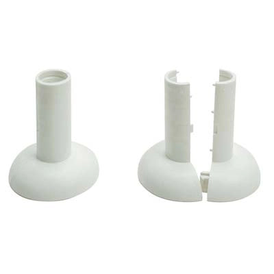 ROSETTA PP APRIBILE COPRI TUBO - BIANCO MM 10/16- 50 pezzi