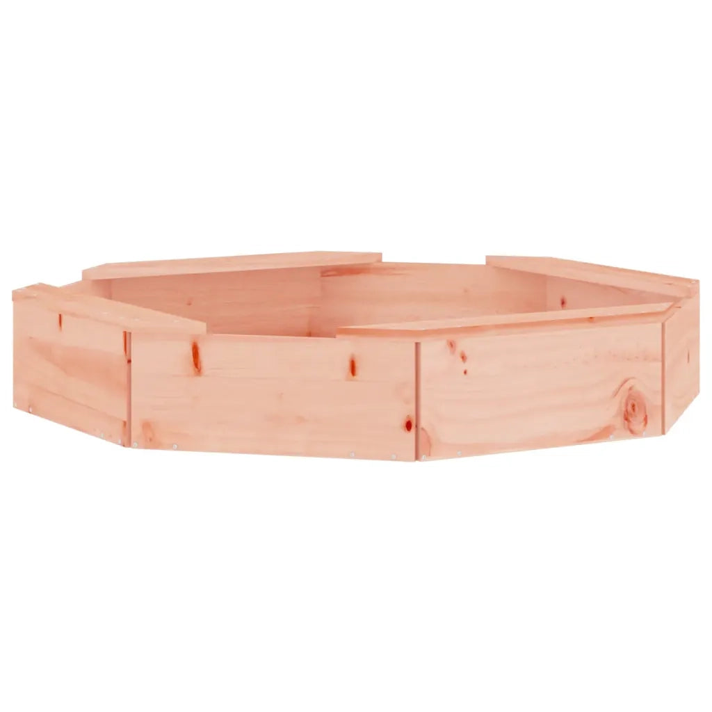 Sabbiera con Sedute Ottagonale in Legno Massello di Douglas 825014