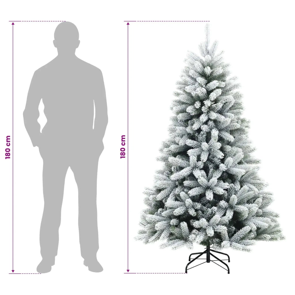 Albero di Natale Artificiale con Rami Pieghevoli 180 cm 42055610
