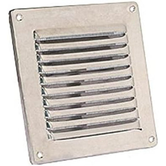 Griglia in acciaio inox 230x230 mm con rete vecamco 9693-804-400