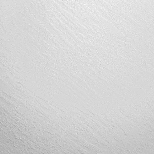 Piatto doccia ultra slim, in smc effetto pietra bianco h 2,6cm Sicena Plaget Bianco,90x120 cm