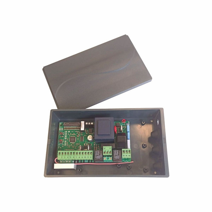 CENTRALE DI COMANDO CNTP81T 1 DIP T181P 230V 433 MHZ MODULO RADIO E BOX KITP81BT