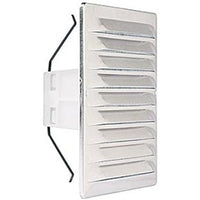 Griglia in alluminio 230x230 mm con molla vecamco 9693-802-600