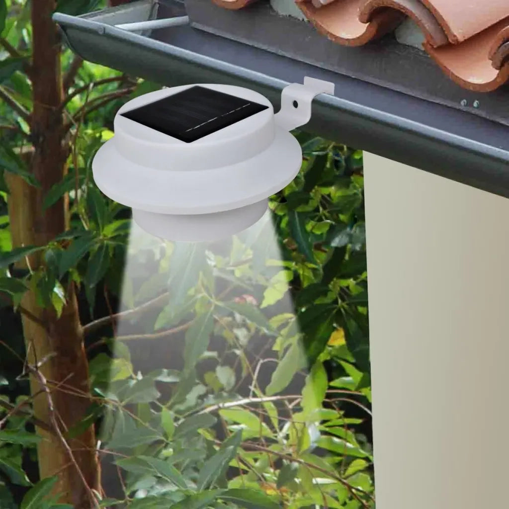 Esterno Lampada solare Set 6 pezzi Recinzione luce bianca CFW7821819