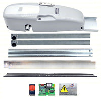 KIT ROCKET AUTOMAZIONE PORTA BASCULANTE GARAGE 1 MOTORE 230V 220V NO SALDATURE