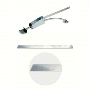 ARCHETTO BRACCIO OSCILLANTE PORTE BASCULANTI CONTRAPPESI + PIASTRA FERRO ZINCATO