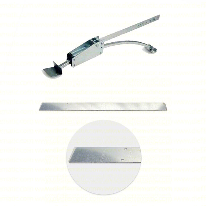 ARCHETTO BRACCIO OSCILLANTE PORTE BASCULANTI CONTRAPPESI + PIASTRA FERRO ZINCATO