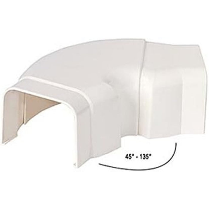 Curva regolabile 90x65mm vecamco 9802-117-08