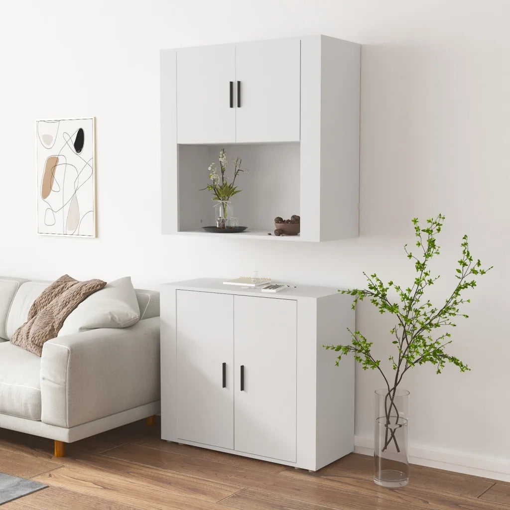 Credenza Bianca in Legno Multistrato 3185351