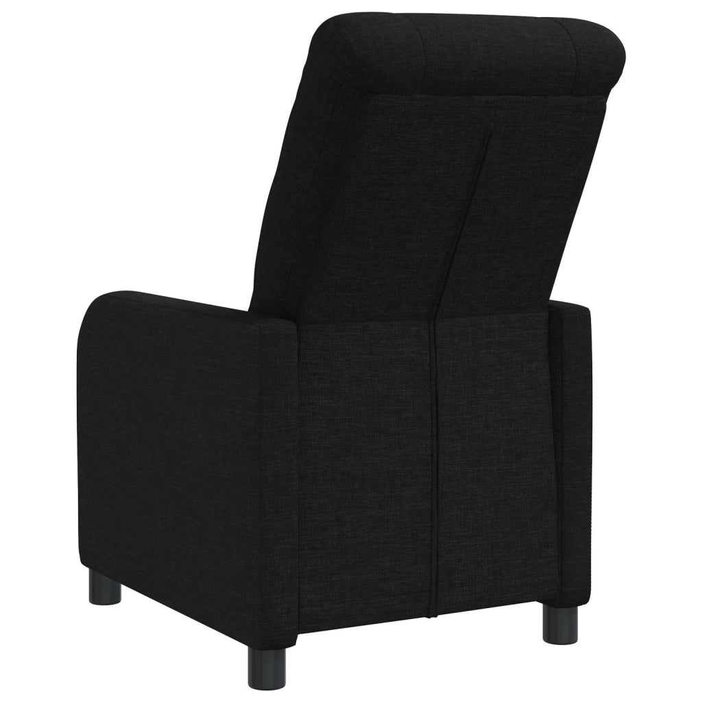 Divano Sedia-Poltrona reclinabile Nero Tessuto 868100