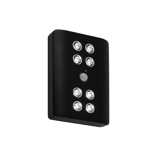 Applique Moderna Lero Indoor Plastica Nero Led Integrato 5,1W 4000K