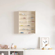 vidaXL Scatola Espositiva in Legno Altro Marrone 40 x 8.5 x 54 cm