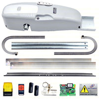 KIT ROCKET 24V PORTA BASCULANTE A CONTRAPPESO + ACCESSORI + ENCODER NO SALDATURE