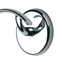 Gancio portabito cromato serie lipari - fissaggio ad incollo o viti