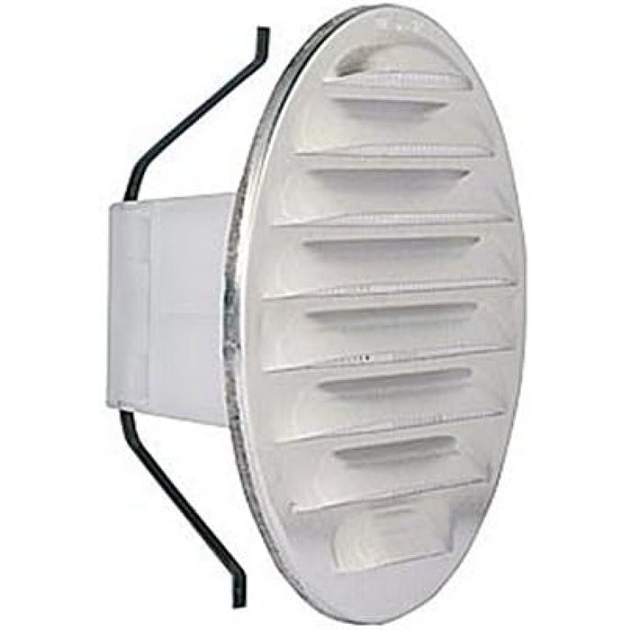 Griglia in alluminio d.130 mm c n molla e rete vecamco 9699-806-