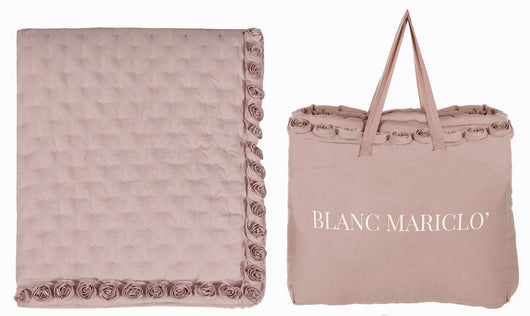 Trapunta Matrimoniale Leggera Shabby Chic Copriletto Rose Boutis Blanc Mariclò Colori: Rosa