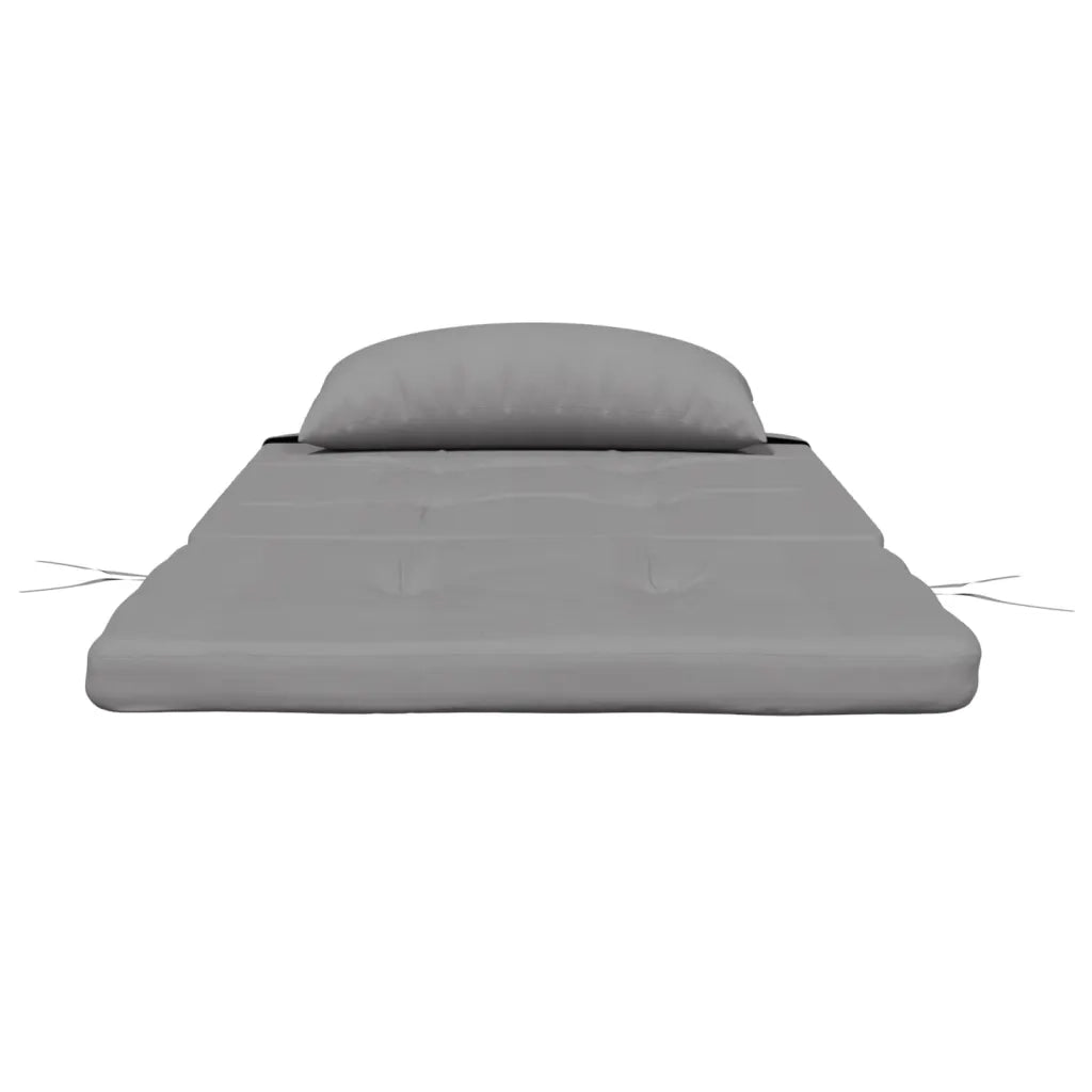 Cuscini per Sedia Adirondack 2 pz Grigio in Tessuto Oxford 361831
