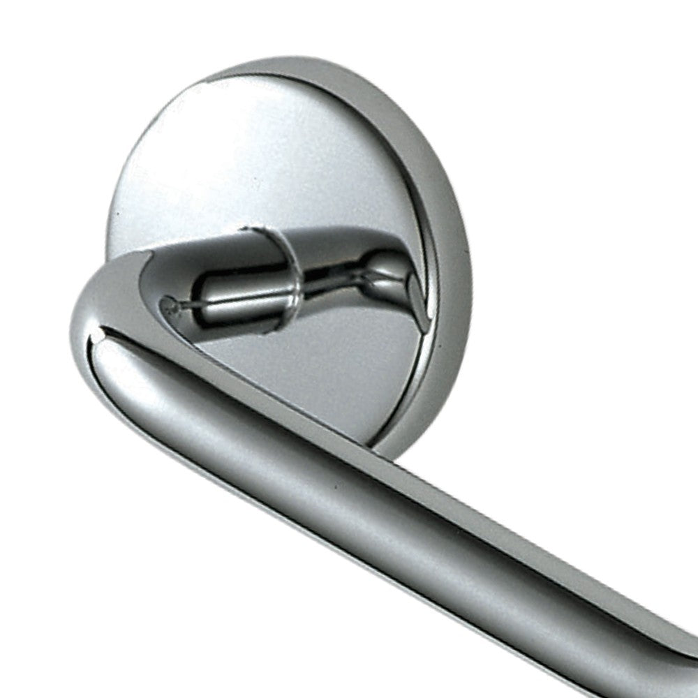 Porta rotolo cromato serie lipari - fissaggio ad incollo o viti